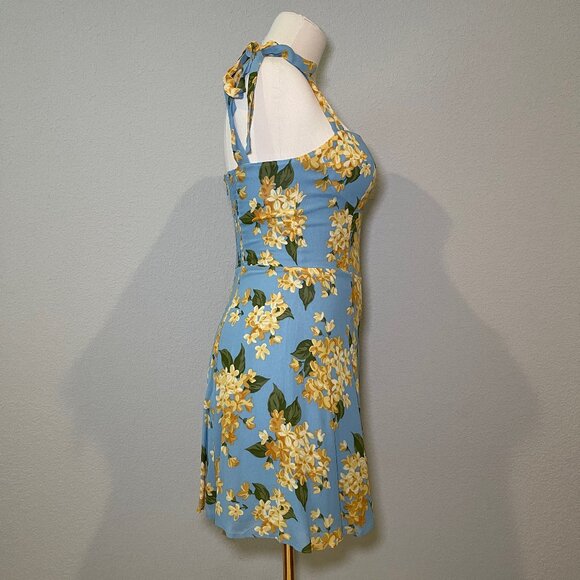 NWT Reformation Niara Floral Minidress, Size 10 - Picture 5 of 8